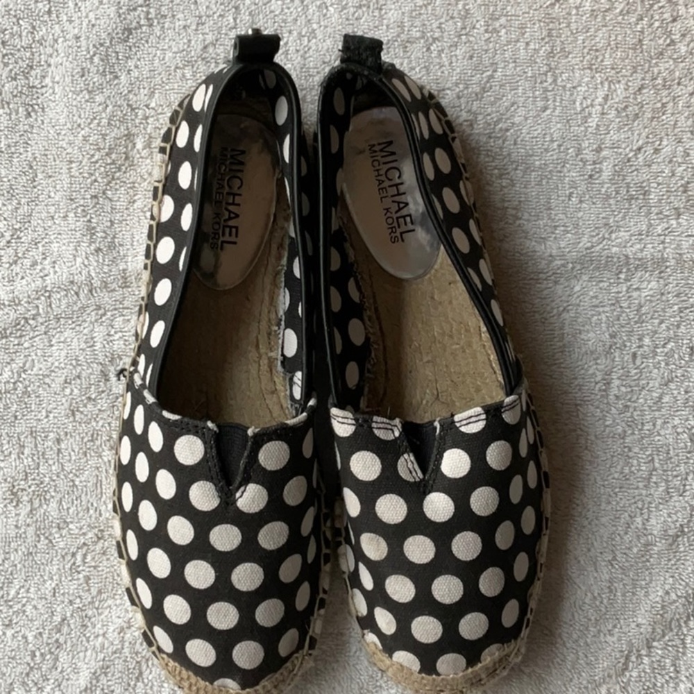 ⚪️⚫️ MICHAEL KORS ESPADRILLES SHOES ⚫️⚪️ - Picture 5 of 16